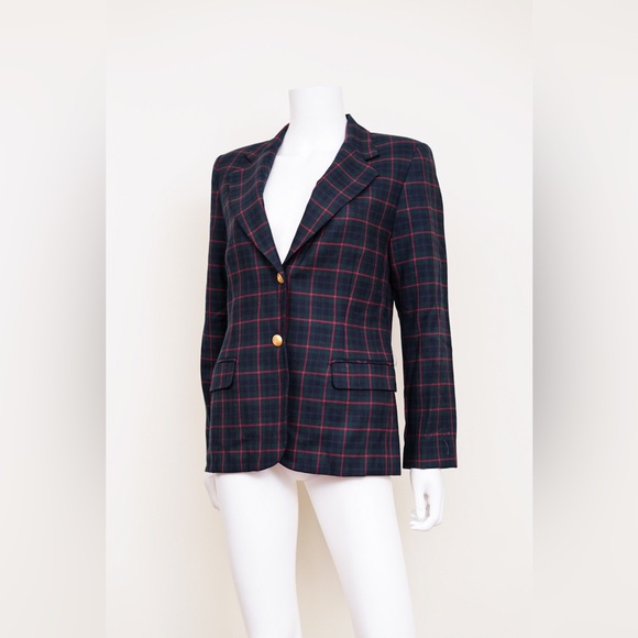 PENDLETON CHECKERED BLAZER SIZE M. - Picture 3 of 5